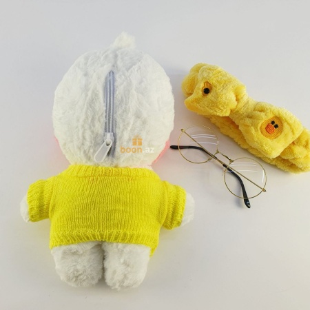 Плюшевая утка Лалафанфан  Lalafanfan